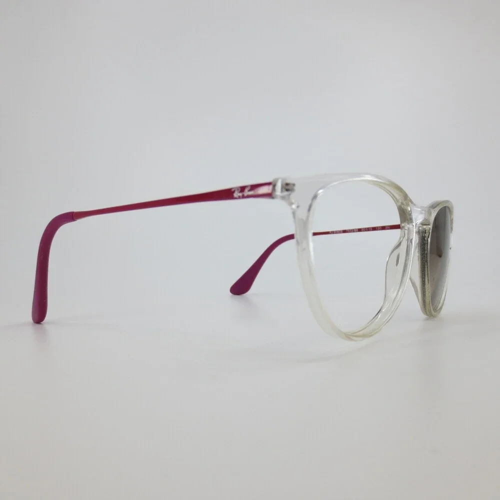 Ray Ban Junior RJ 9060S 7032/B8 Erika Clear Pink Round Sunglasses 50-15 130